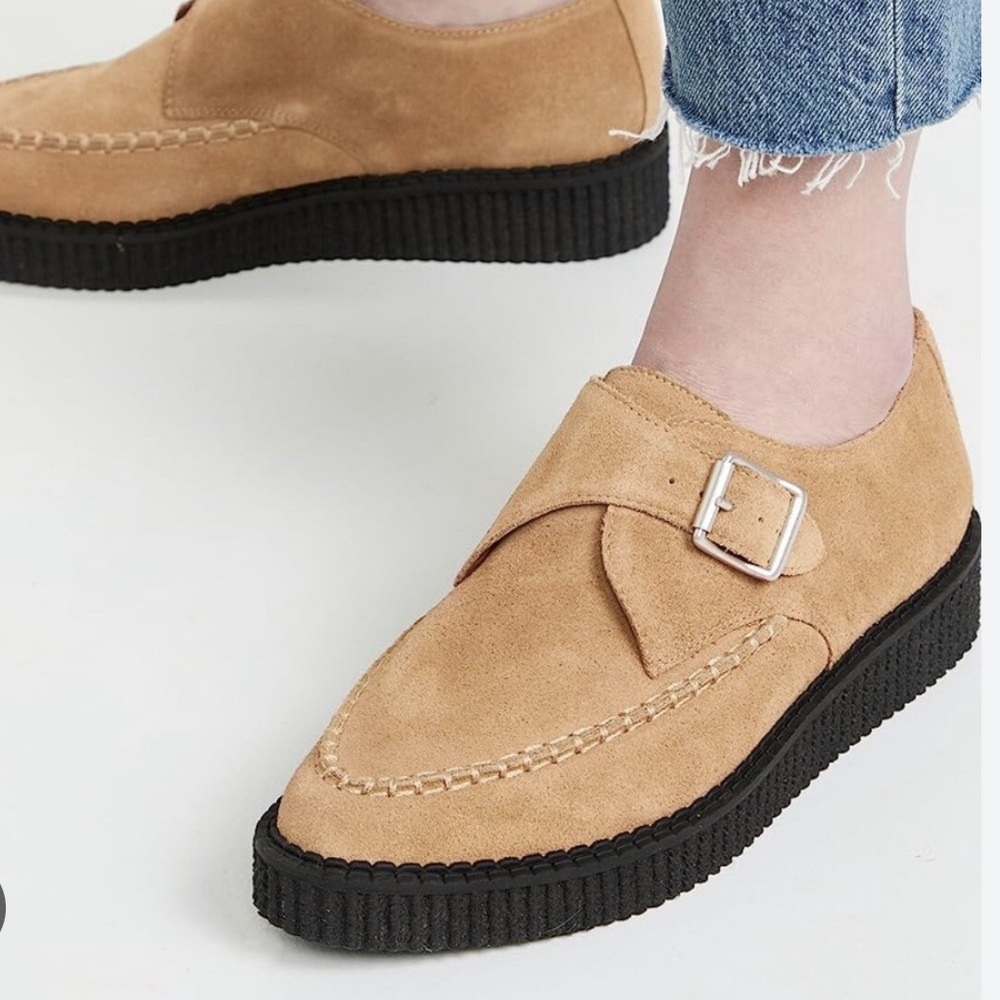 Re/Done Suede Creeper Shoes